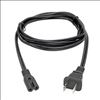 Tripp Lite P012-006 power cable Black 72" (1.83 m) NEMA 1-15P C7 coupler2