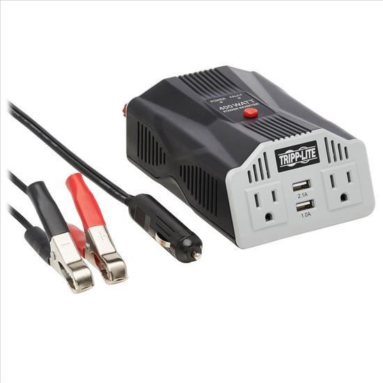 Tripp Lite PV400USB power adapter/inverter Auto 400 W Silver1