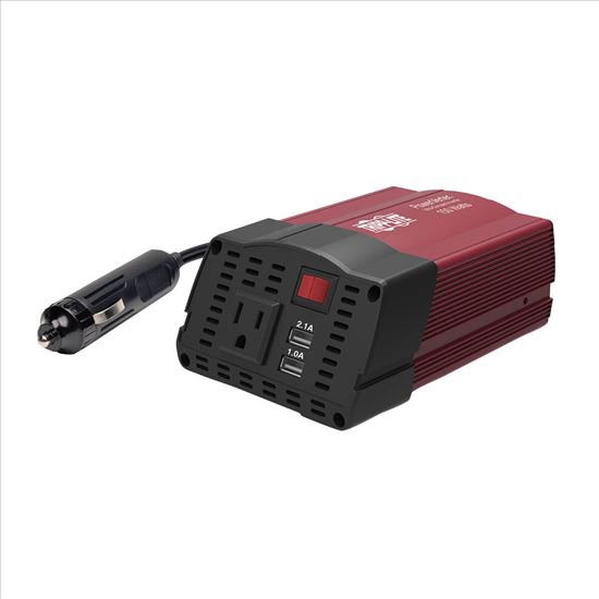 Tripp Lite PV150USB power adapter/inverter Auto 150 W Black, Red1