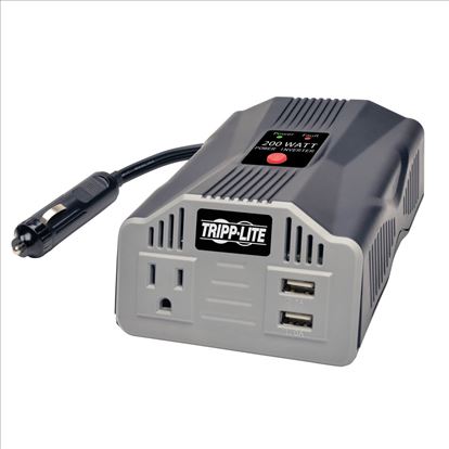 Tripp Lite PV200USB power adapter/inverter Auto 200 W Silver1