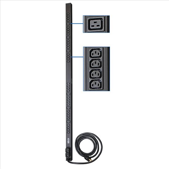 Tripp Lite PDUV30HV power distribution unit (PDU) 38 AC outlet(s) 0U Black1