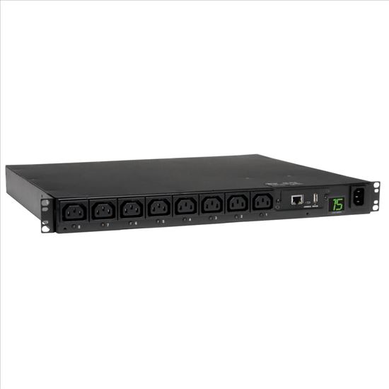 Tripp Lite PDUMH15HVNET power distribution unit (PDU) 8 AC outlet(s) 1U Black1