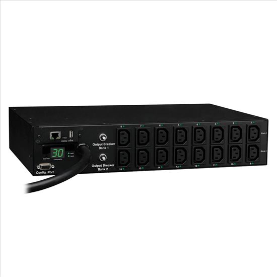 Tripp Lite PDUMH30HVNET power distribution unit (PDU) 16 AC outlet(s) 2U Black1