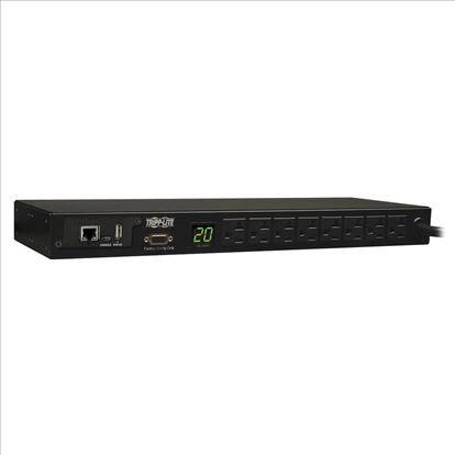 Tripp Lite PDUMNH20 power distribution unit (PDU) 8 AC outlet(s) 1U Black1