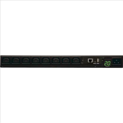 Tripp Lite PDUMNH20HV power distribution unit (PDU) 8 AC outlet(s) 1U Black1