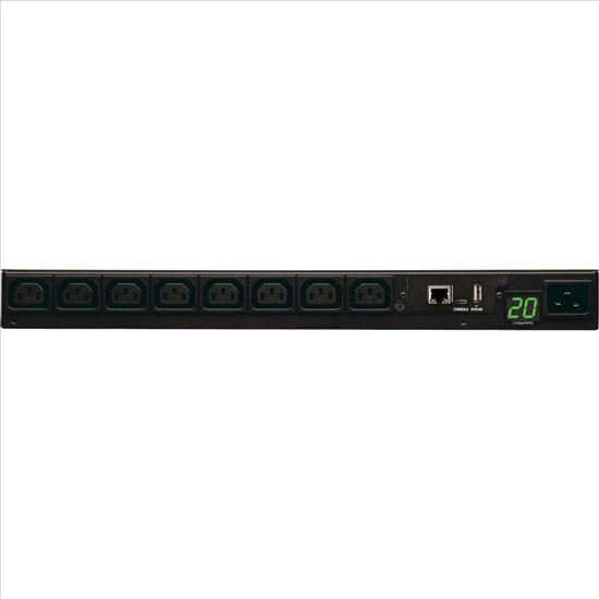 Tripp Lite PDUMNH20HV power distribution unit (PDU) 8 AC outlet(s) 1U Black1