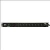 Tripp Lite PDUMH20HV power distribution unit (PDU) 10 AC outlet(s) 1U Black1