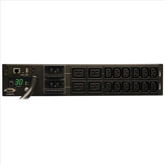 Tripp Lite PDUMNH30HV power distribution unit (PDU) 16 AC outlet(s) 2U Black1