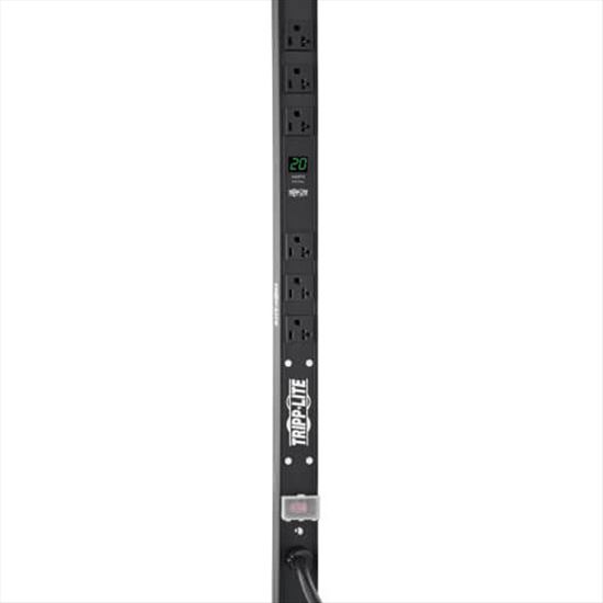 Tripp Lite PDUMV20-24 power distribution unit (PDU) 6 AC outlet(s) 0U Black1