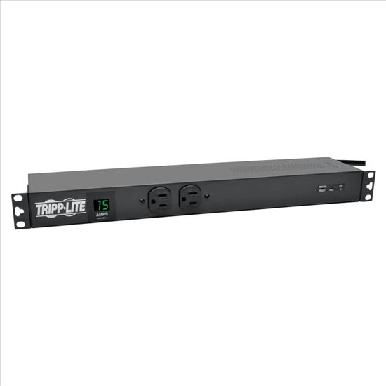 Tripp Lite PDUMH15-ISO power distribution unit (PDU) 14 AC outlet(s) 0U/1U Black1