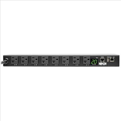 Tripp Lite PDUMH20NET2LX power distribution unit (PDU) 8 AC outlet(s) 1U Black1