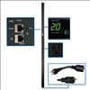 Tripp Lite PDUMV20NETLX power distribution unit (PDU) 24 AC outlet(s) 0U Black1