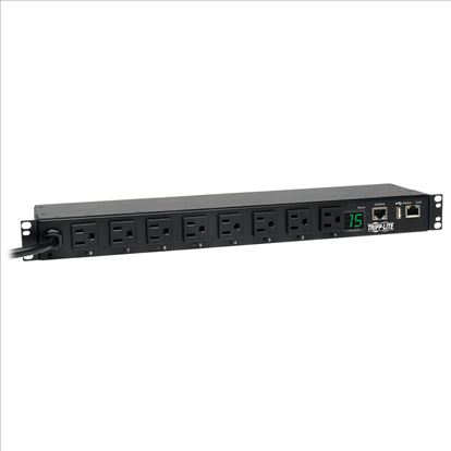 Tripp Lite PDUMH15NET2LX power distribution unit (PDU) 8 AC outlet(s) 1U Black1