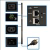 Tripp Lite PDUMNV20HVLX power distribution unit (PDU) 24 AC outlet(s) 0U Black1