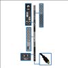 Tripp Lite PDU3EVN6L1530B power distribution unit (PDU) 48 AC outlet(s) 0U Black, Gray1