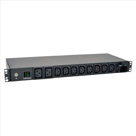 Tripp Lite PDUMH16HV power distribution unit (PDU) 10 AC outlet(s) 1U Black1