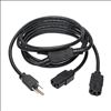 Tripp Lite P006-006-2 power cable Black 72" (1.83 m) C13 coupler1