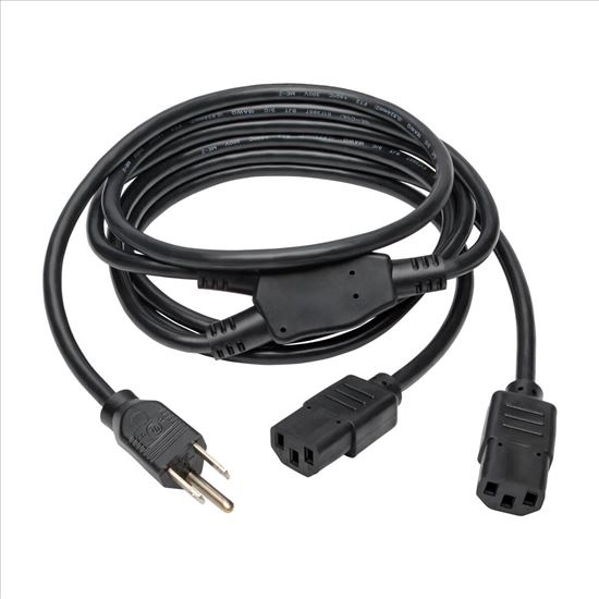 Tripp Lite P006-006-2 power cable Black 72" (1.83 m) C13 coupler1