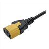 Tripp Lite PLC14YW cable lock Yellow2
