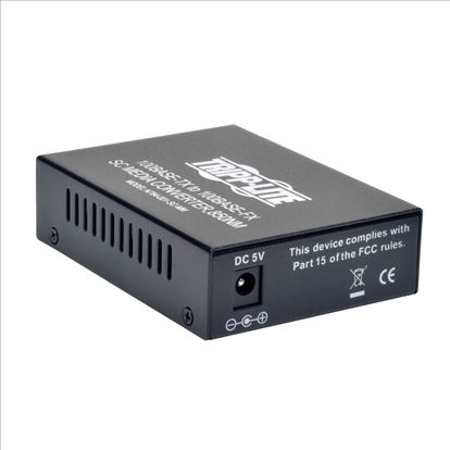 Tripp Lite N784-001-SC-MM network media converter 100 Mbit/s 850 nm Multi-mode Black1