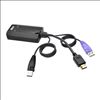 Tripp Lite B055-001-UHD KVM cable Black, Purple1
