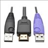 Tripp Lite B055-001-UHD KVM cable Black, Purple2