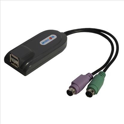 Tripp Lite 0DT60002 cable gender changer USB PS/2 Black1
