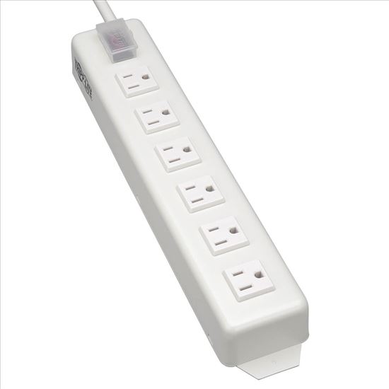 Tripp Lite TLM615NCRA surge protector Gray 6 AC outlet(s) 120 V 177.2" (4.5 m)1
