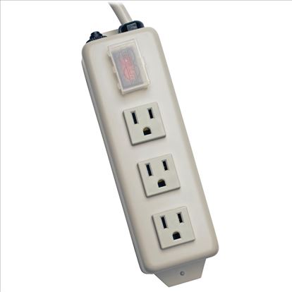 Tripp Lite TLM306NC surge protector Gray 3 AC outlet(s) 120 V 70.9" (1.8 m)1