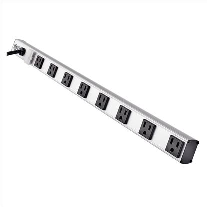 Tripp Lite PS2408RA surge protector Black, Gray 8 AC outlet(s) 120 V 180" (4.57 m)1