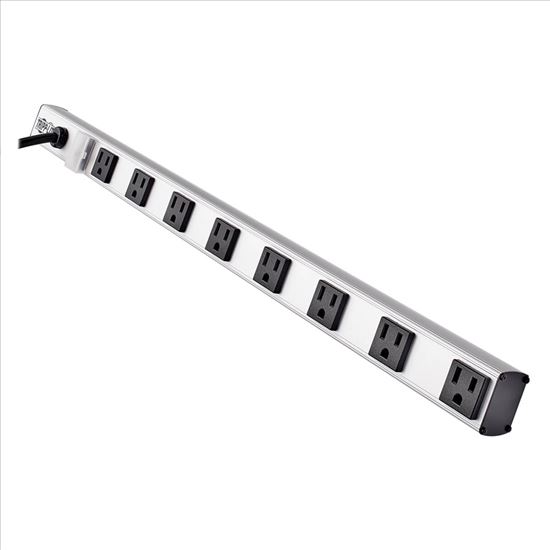Tripp Lite PS2408RA surge protector Black, Gray 8 AC outlet(s) 120 V 180" (4.57 m)1