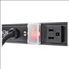 Tripp Lite PS3612B surge protector Black 12 AC outlet(s) 120 V 179.9" (4.57 m)7