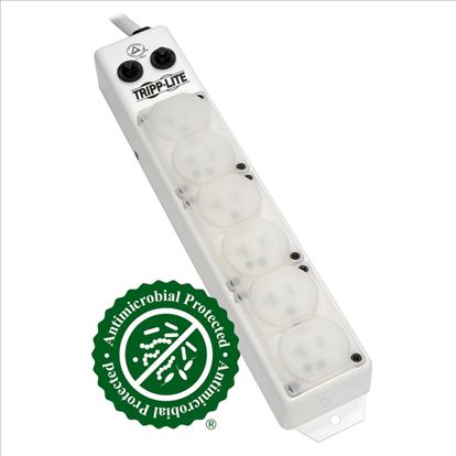 Picture of Tripp Lite PS607HG20AOEM power extension 82.7" (2.1 m) 6 AC outlet(s) Indoor White