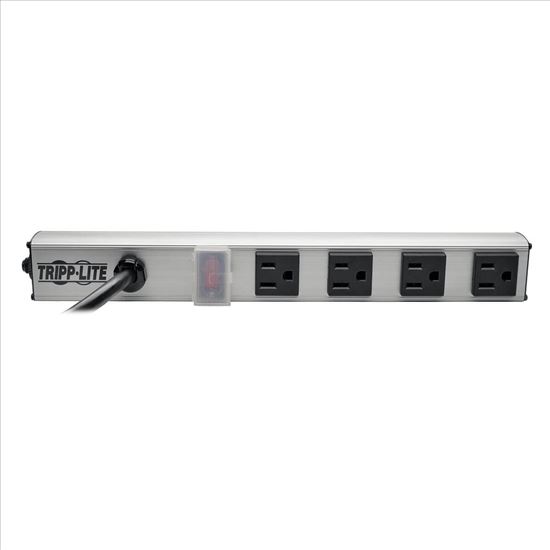 Tripp Lite PS120410 surge protector Black, Gray 4 AC outlet(s) 120 V 120.1" (3.05 m)1