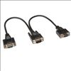 Tripp Lite P516-001-HR VGA cable 11.8" (0.3 m) VGA (D-Sub) 2 x VGA (D-Sub) Black1