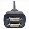 Tripp Lite P564-001 DVI cable 12.2" (0.31 m) DVI-D 2 x DVI-D Black2