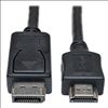 Tripp Lite P582-006 video cable adapter 72" (1.83 m) HDMI Type A (Standard) DisplayPort Black1