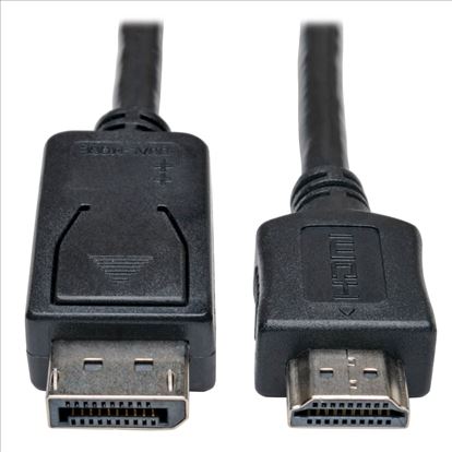 Tripp Lite P582-006 video cable adapter 72" (1.83 m) HDMI Type A (Standard) DisplayPort Black1