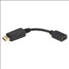 Tripp Lite P136-000 video cable adapter 5.91" (0.15 m) DisplayPort HDMI Black5