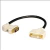 Tripp Lite P562-001-45L DVI cable 11.8" (0.3 m) DVI-D Black2
