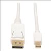 Tripp Lite P583-003 DisplayPort cable 35.8" (0.91 m) mini DisplayPort White1