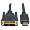 Tripp Lite P566-003 video cable adapter 35.8" (0.91 m) HDMI DVI-D Black1