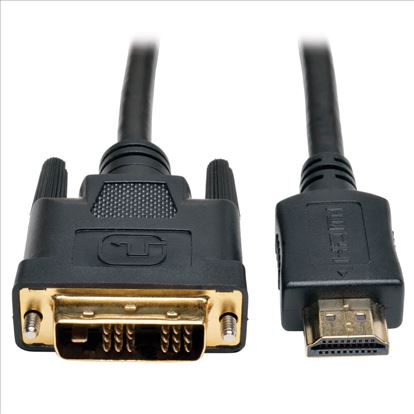 Tripp Lite P566-003 video cable adapter 35.8" (0.91 m) HDMI DVI-D Black1
