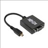 Tripp Lite P131-06N-MICROA video cable adapter 6" (0.152 m) Micro HDMI HD15 Black1