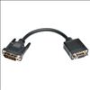 Tripp Lite P120-08N video cable adapter 7.87" (0.2 m) DVI-I VGA Black1