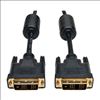Tripp Lite 18", DVI-D - DVI-D DVI cable 18.1" (0.46 m) Black2