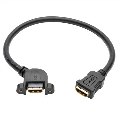 Tripp Lite P569-001-FF-APM HDMI cable 11.8" (0.3 m) HDMI Type A (Standard) Black1