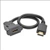 Tripp Lite P162-001-KPA-BK HDMI cable 11.8" (0.3 m) HDMI Type A (Standard) Black2