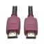Tripp Lite P569-003-CERT HDMI cable 35.4" (0.9 m) HDMI Type A (Standard) Black, Burgundy1
