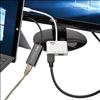 Tripp Lite P137-GHV-V2-K video cable adapter 7.87" (0.2 m) Mini DisplayPort, USB 3.0 VGA/HDMI, RJ-45 Black, White6